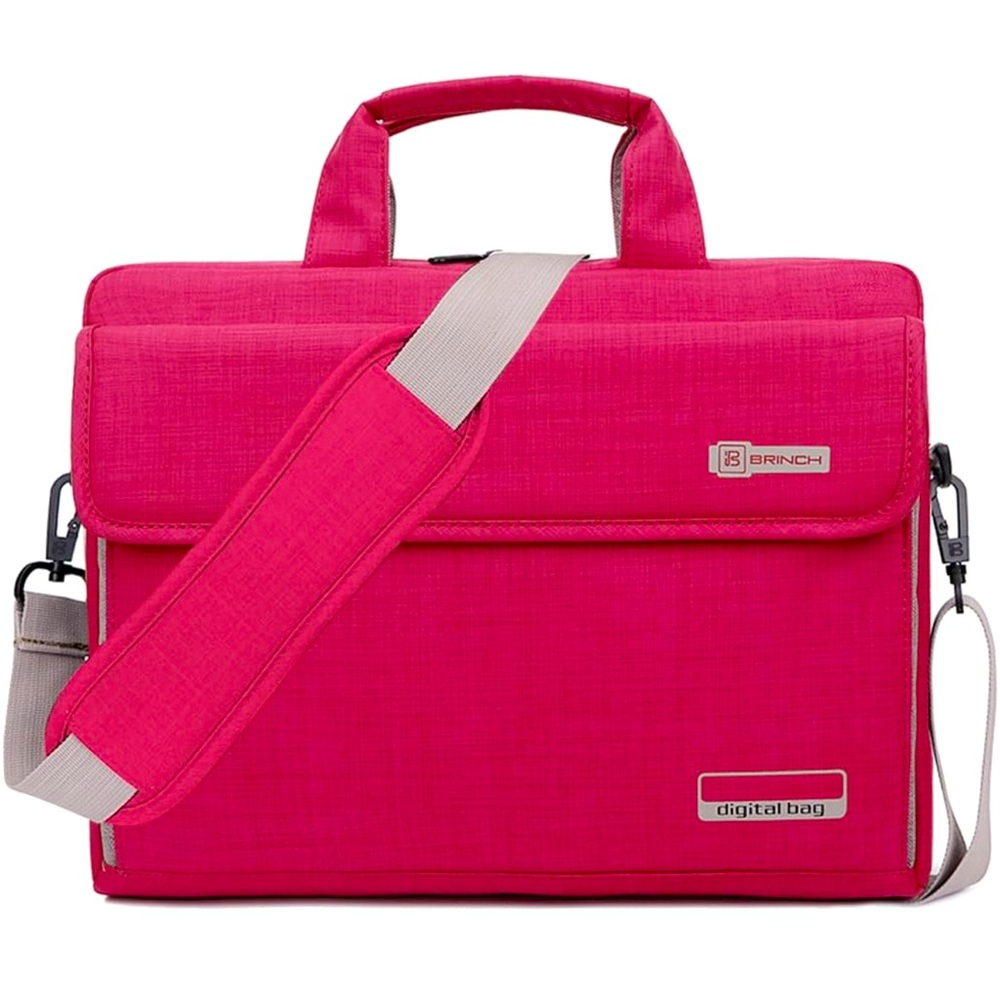 EUC BRINCH Laptop Bag Oxford Fabric Portable Notebook Messenger Bag